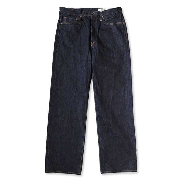[38] 캐피탈 14oz 몽키시스코 데님 인디고 kapital