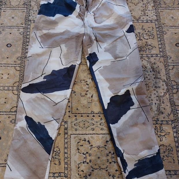 HERMES 에르메스 솔리드-이지팬츠(코튼)42 사이즈-해외발송