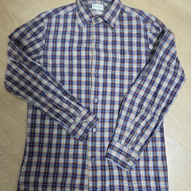 폴스미스 체크 셔츠 M