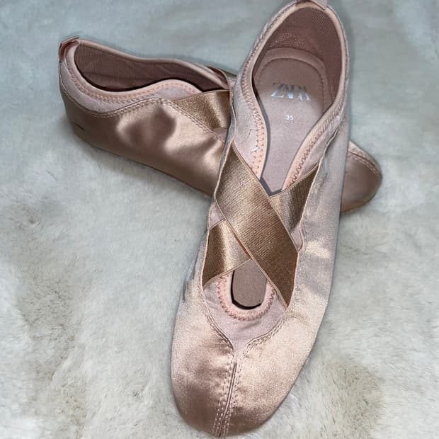 Zara ballerina flat shoes 