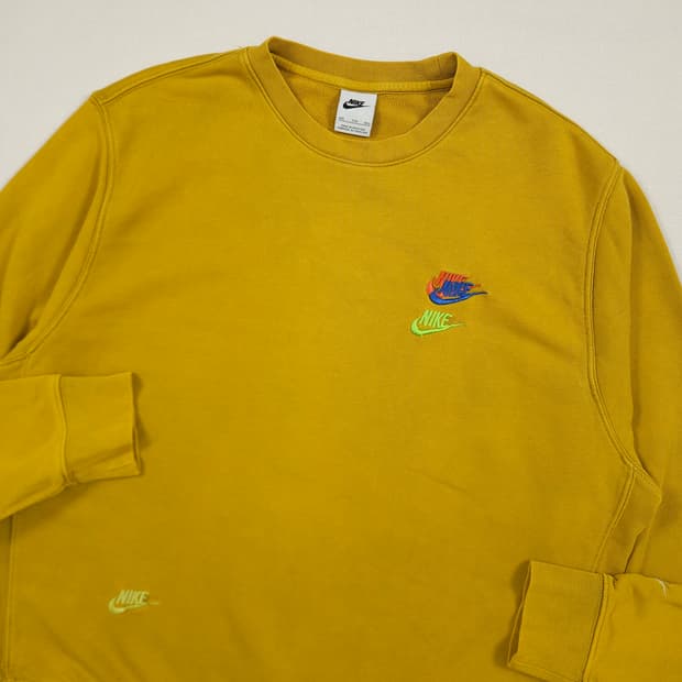 2XL(110) 나이키 퓨추라 롱슬리브 머스타드