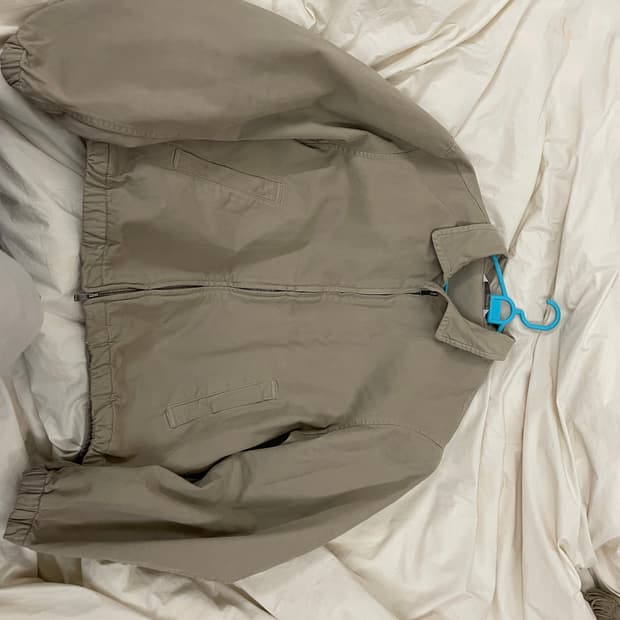 자라 워싱 코튼 레귤러 핏 재킷 M