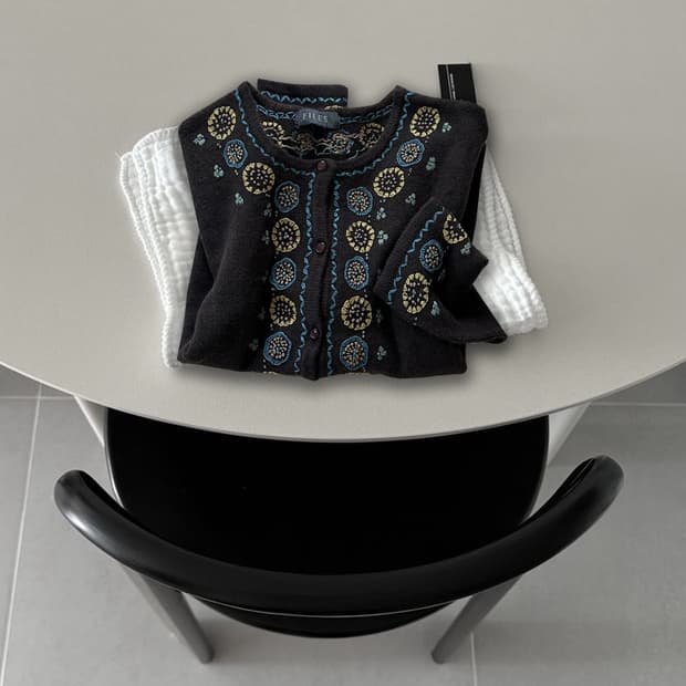Embroidery Cardigan ❉