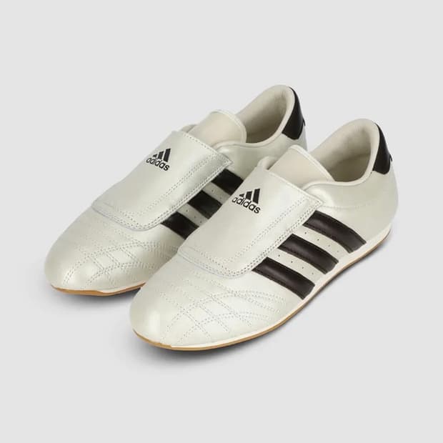 아디다스 태권도 오프화이트:브라운 275