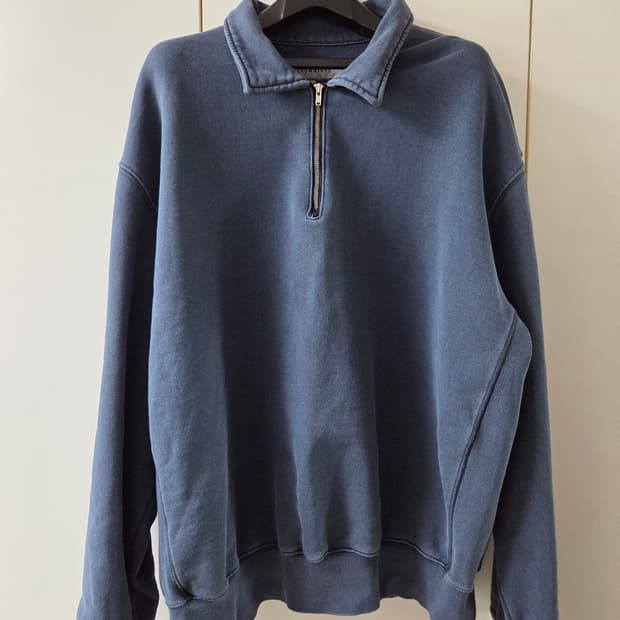 브라운야드 워시드 스웟 하프집업 5