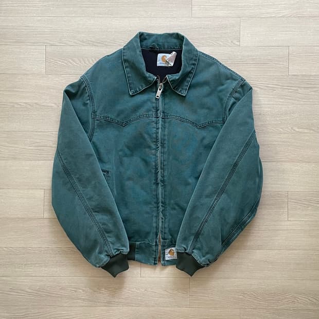 90s 칼하트 산타페 자켓 헌터 그린 HTG