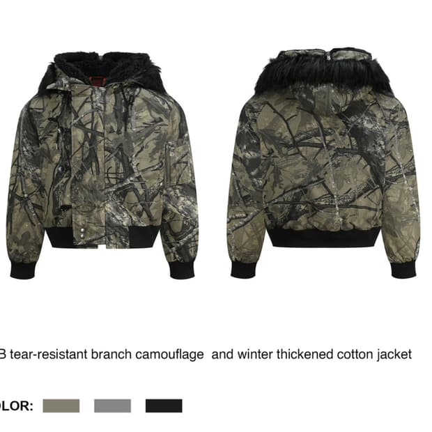 Regent Field Camo Bomber