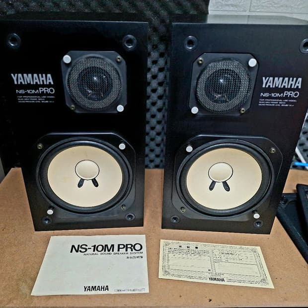 보증서 동봉/야마하 NS-10M PRO 모니터 모니터링 스피커 빈티지 l