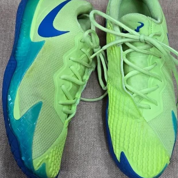 나이키 275mm- 에어줌베이퍼 케이지 4 RAFA 테니스화 라이트 레몬