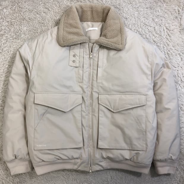 키뮤어 쉘블록 쉐르파 패딩/#2495