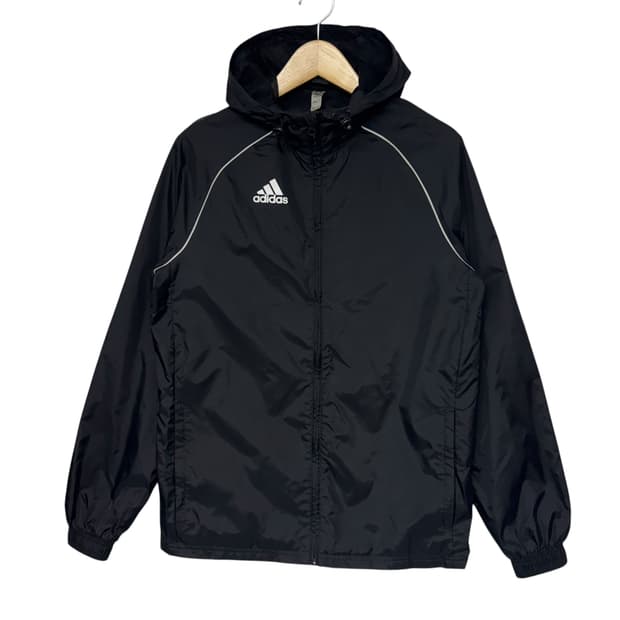 아디다스 로고 바람막이 자켓