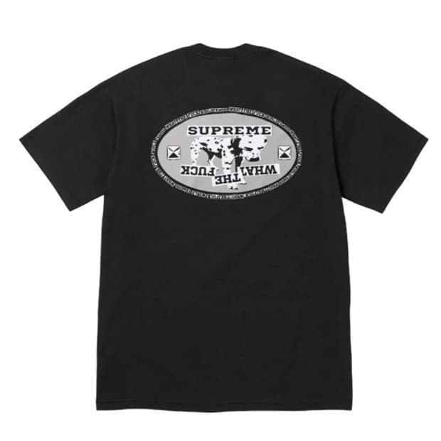 슈프림 달마시안 티셔츠 블랙 - 25SS
