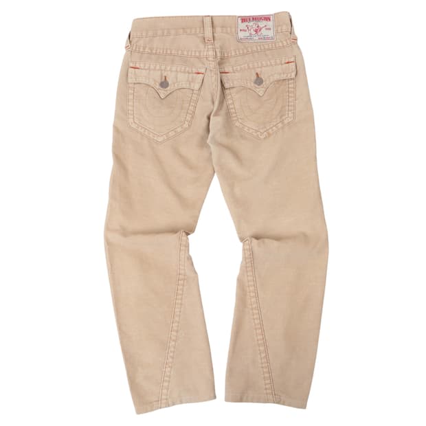 트루릴리젼 조이 코듀로이 베이지 팬츠