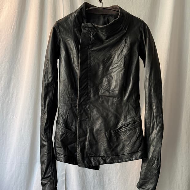 Rick owens 레더 자켓