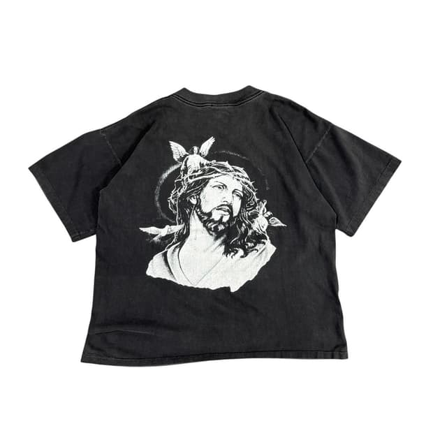 빈티지 90s Faded Jesus 지저스 티셔츠