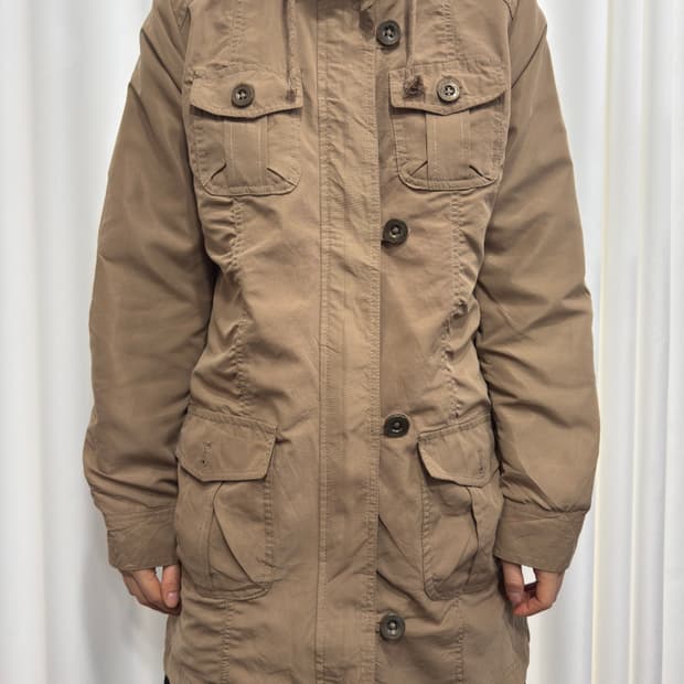 90ans multipocket hood jacket