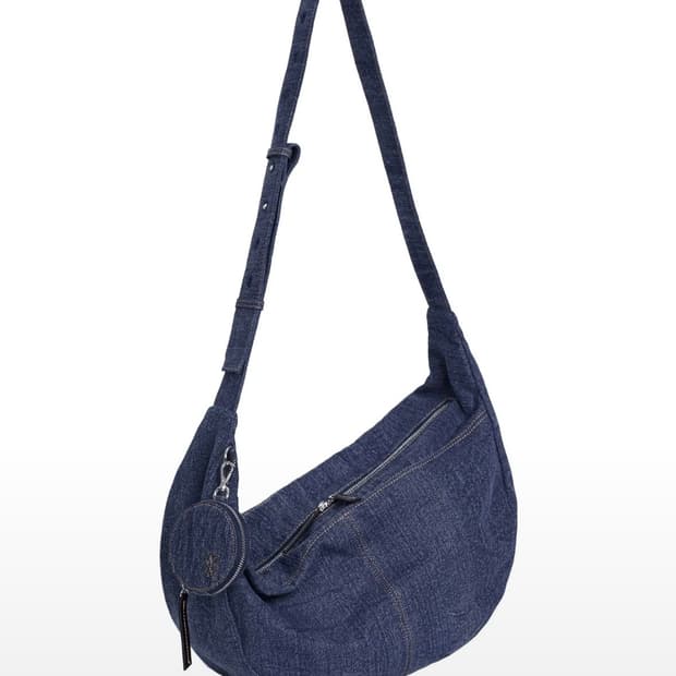 밈더워드로브 몬타 데님 메신저백