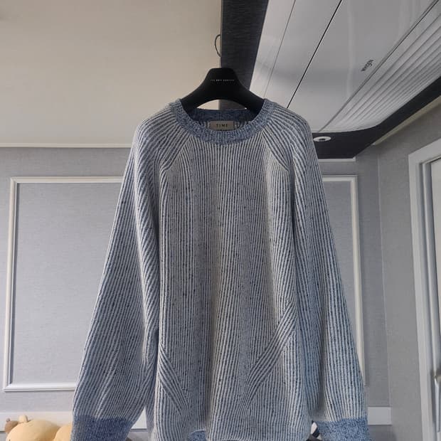 [거의 새것] 타임옴므 TIME 스웨터 니트 티셔츠 105