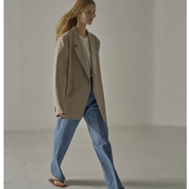 파사드패턴 클래식 데님 빈티지 인디고 