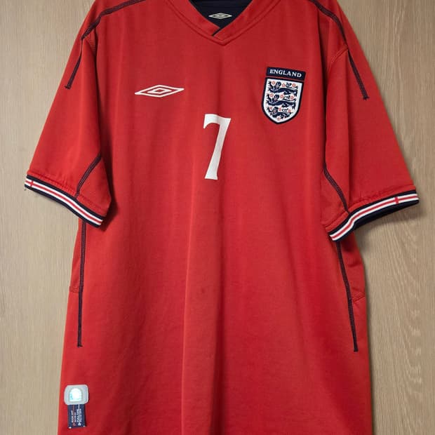 02-04 잉글랜드 어웨이 베컴 축구유니폼