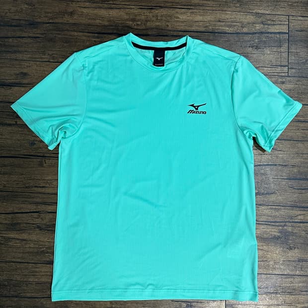 미즈노 MIZUNO 민트 기능성 반팔 티셔츠 실측L