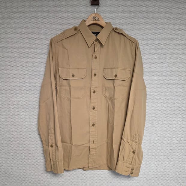 RRL 더블알엘 트윌 오피서스 워크 셔츠 M