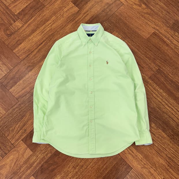 M(100) 폴로 랄프로렌 비비드톤 옥스포드 남방 셔츠 