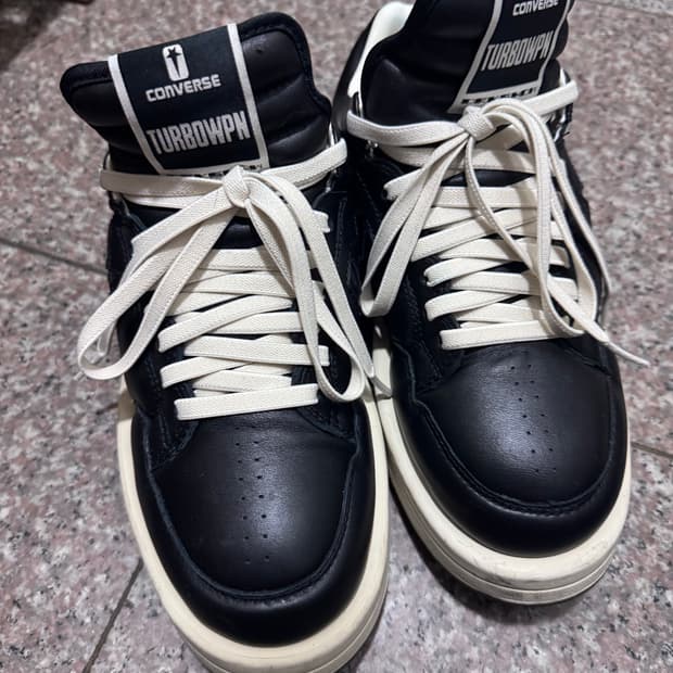 컨버스 다크쉐도우 터보웨폰 로우 블랙