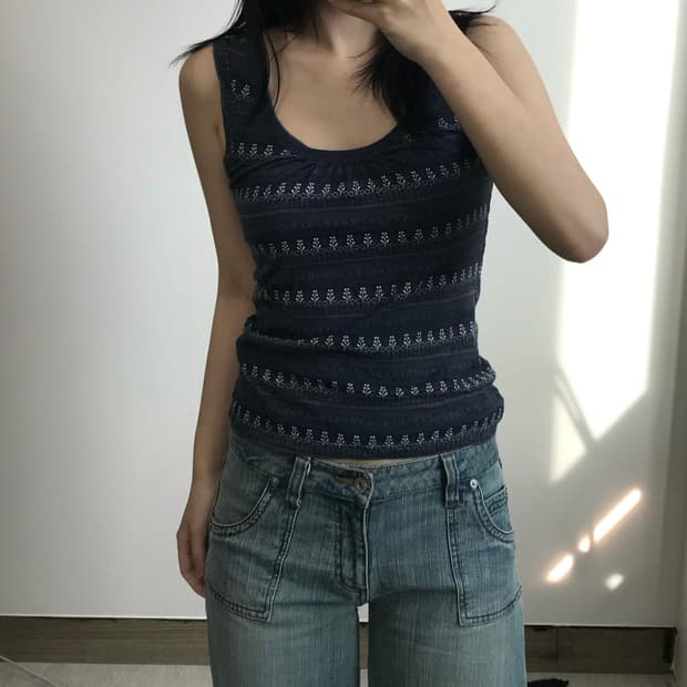 빈티지 에스닉 슬리브리스