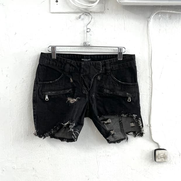 발망 2010SS 데카르넹 런웨이 아카이브 바이커 핫팬츠