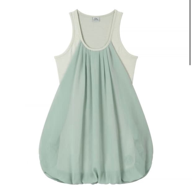 JELLYFISH BUBBLE DRESS (MINT)