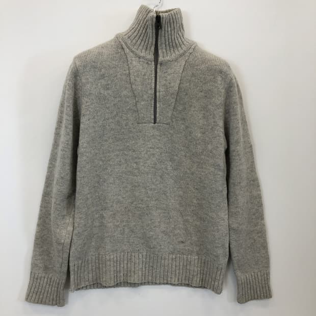 G STAR 지스타 램스울 하프집업니트 95 