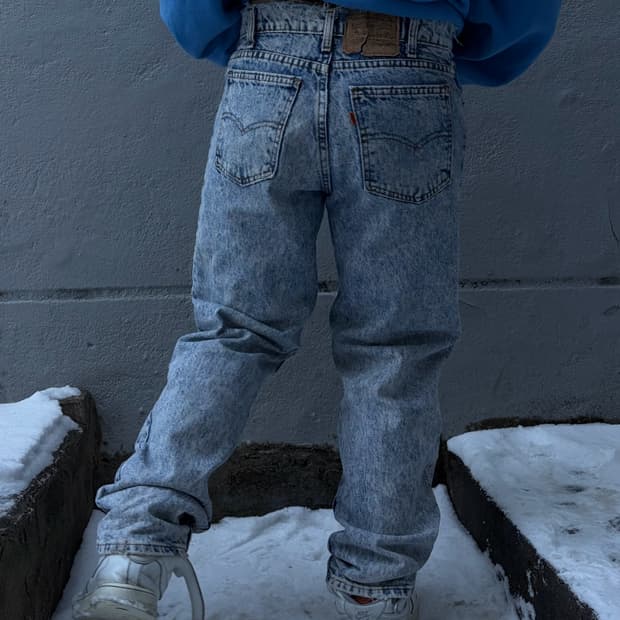80s 🇺🇸 LEVIS usa orange tab jeans