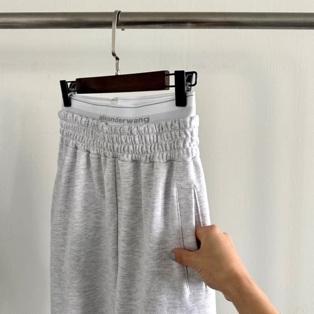 알렉산더왕 그레이 조거팬츠