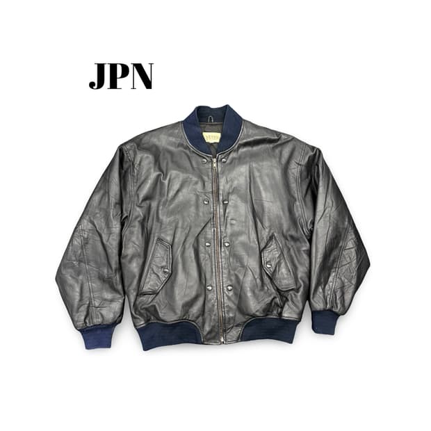(100)JPN리얼레더블루종