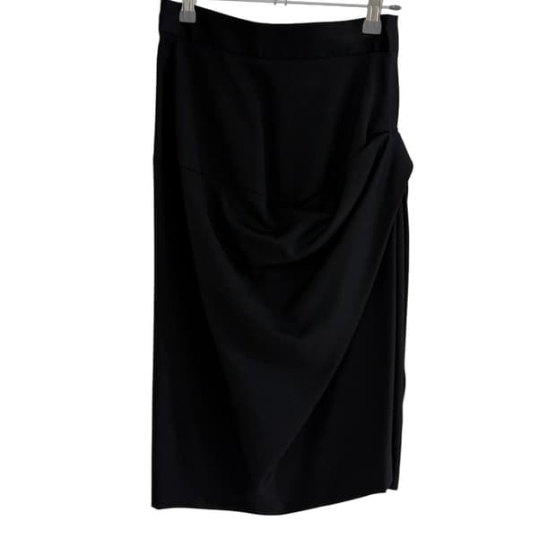 비비안 웨스트우드 드레이프 새틴 스커트