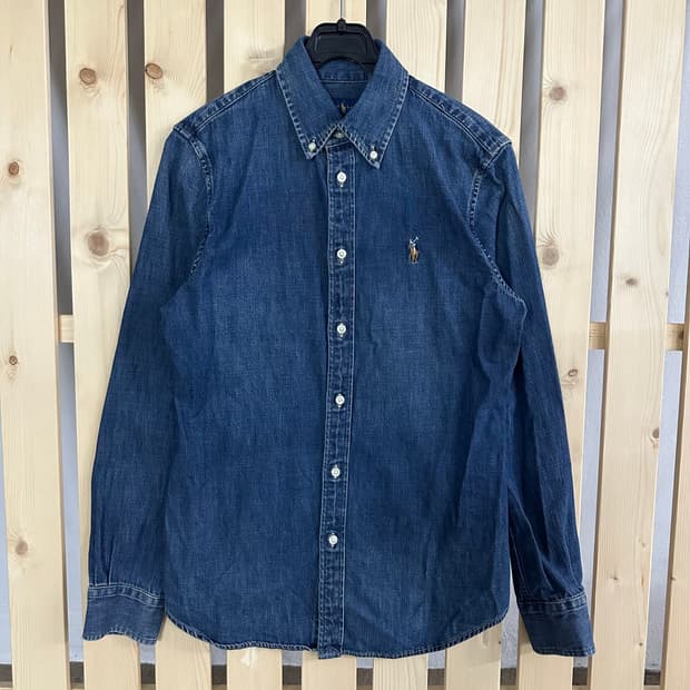 (S) 폴로 랄프로렌 커스텀 핏 데님 셔츠