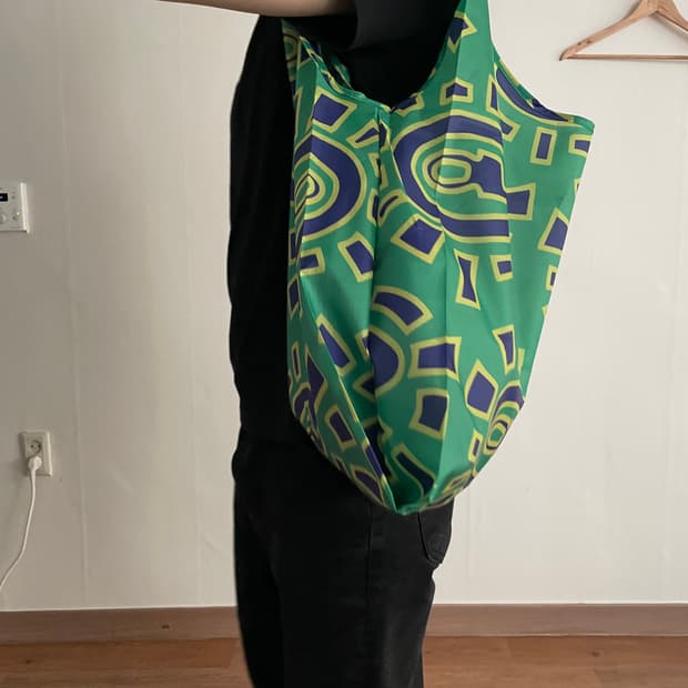 always ripstop reuseable bag green