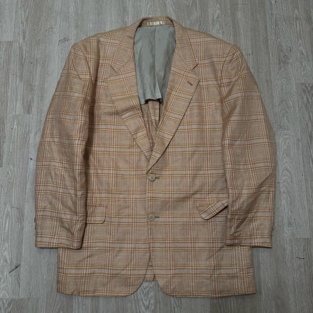 TOMA 남성 체크 정장 자켓 LL 