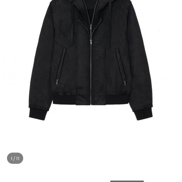 하르테올뎀 왁스봄버자켓 1사이즈