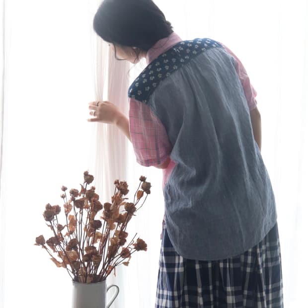 [Junya Watanabe] Pink Check Shirt