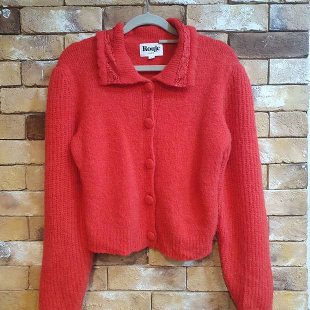Rouje 루쥬 레드 가디건