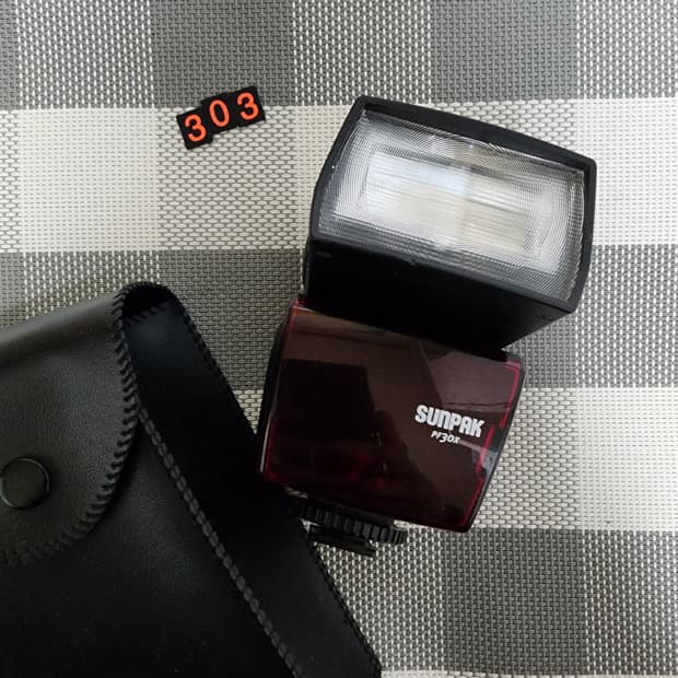 썬팍 PF 30X 스트로브 플래시 파우치포함