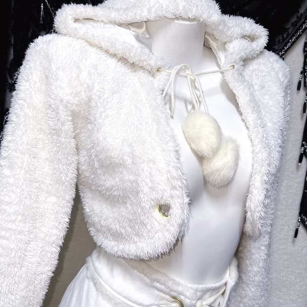 트랄라라 볼레로 폼폼이 퍼가디건 달천 풀문 로맨틱갸루 로걀 핀터 삿포로