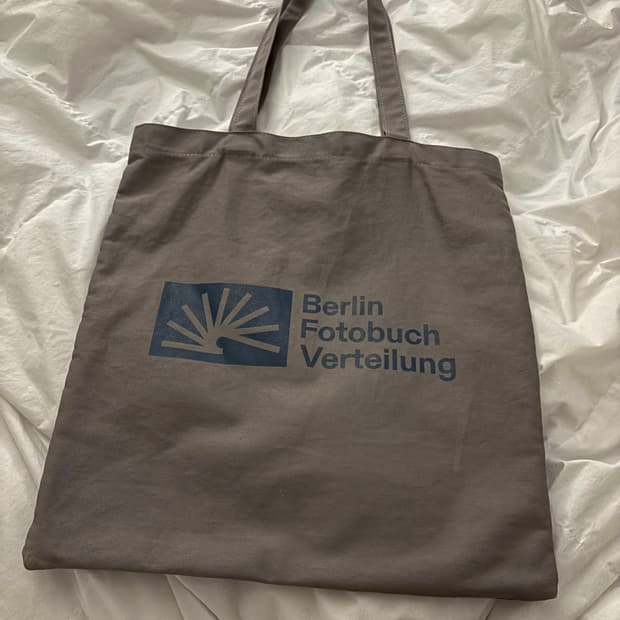 베를린포토북디스트리뷰션 에코백 그레이