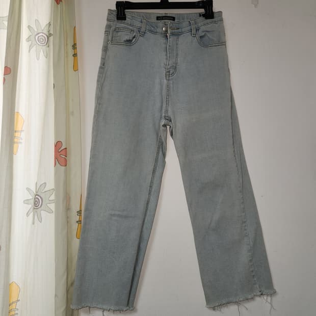 올시즌 여성 데님 청바지 연청 28