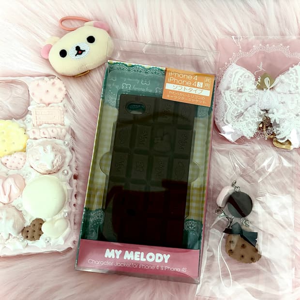 히메갸루 라떼갸루 코리락쿠마 고전 마멜 폰케이스 세트