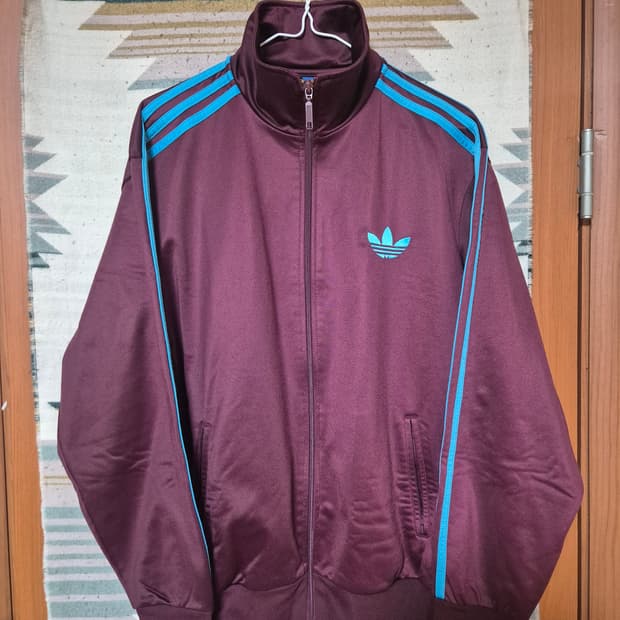 [ADIDAS] 아디다스 버건디 파이어버드 져지