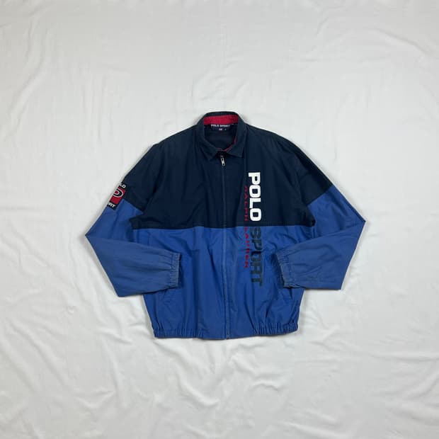 90’s 폴로스포츠 polo sport 스펠아웃 스윙탑 자켓