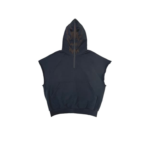 Dingyun zhang - sleeveless hoodie(black)